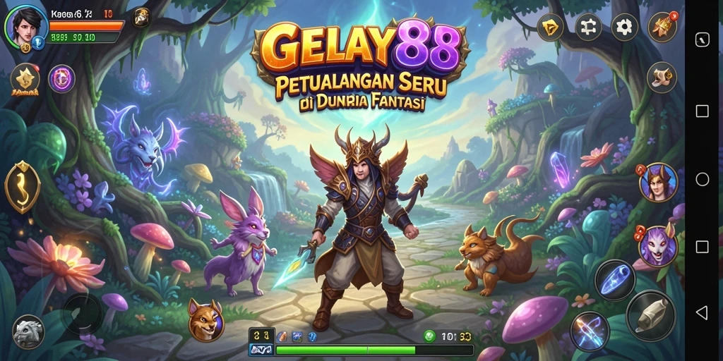 Tampilan gameplay <strong>GELAY88</strong> yang menampilkan petualangan seru dan tantangan menarik.