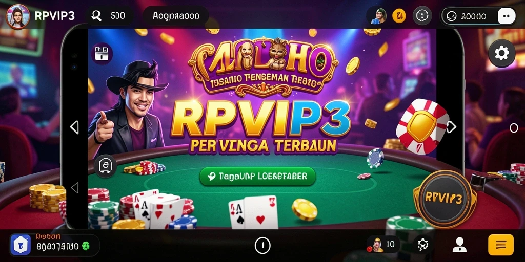 Screenshot RPVIP3 menampilkan tampilan permainan slot yang menarik.
