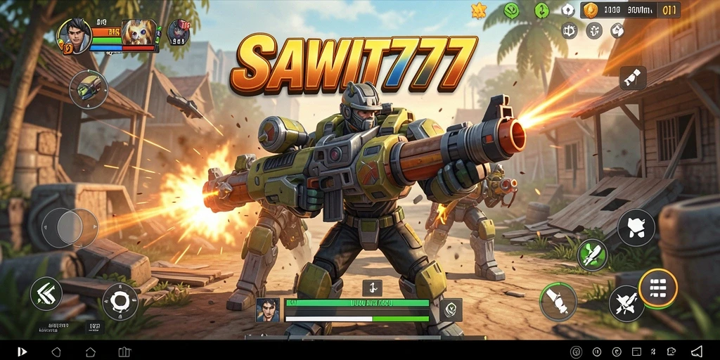 Tangkapan layar utama SAWIT777 yang menampilkan aksi seru dalam game.