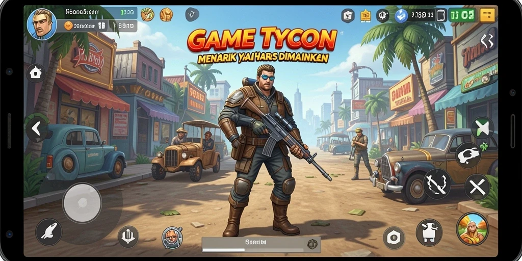 Tampilan gameplay T6 yang menyenangkan dan strategis.
